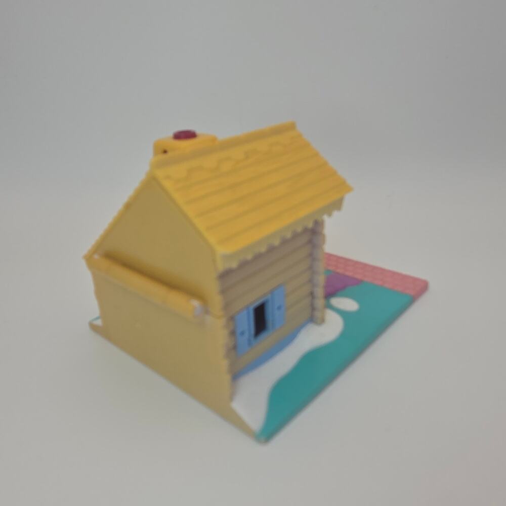 Vintage 1993 Polly Pocket Bluebird Ski Lodge Ski Chalet with 1 Figure - Picture 9 of 11